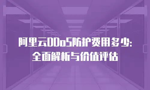 阿里云DDoS防护费用多少：全面解析与价值评估