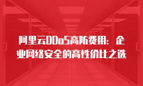 阿里云DDoS高防费用：企业网络安全的高性价比之选