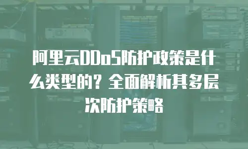 阿里云DDoS防护政策是什么类型的？全面解析其多层次防护策略