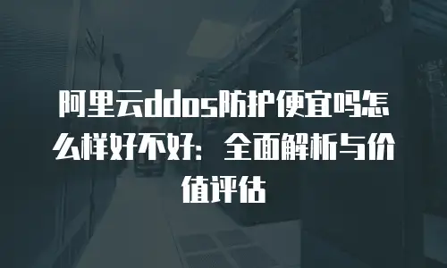阿里云ddos防护便宜吗怎么样好不好：全面解析与价值评估