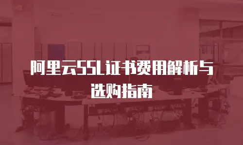 阿里云SSL证书费用解析与选购指南