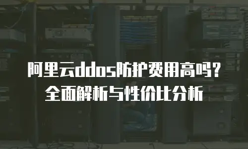 阿里云ddos防护费用高吗？全面解析与性价比分析