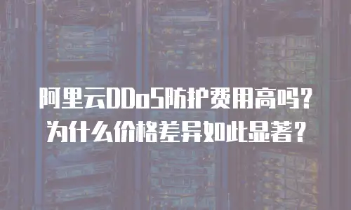 阿里云DDoS防护费用高吗？为什么价格差异如此显著？