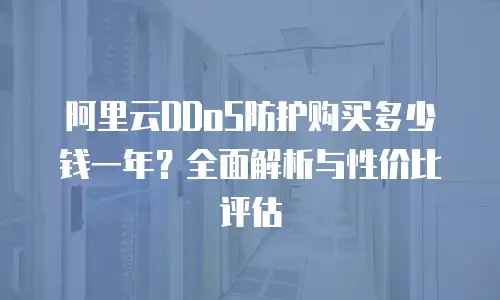 阿里云DDoS防护购买多少钱一年？全面解析与性价比评估