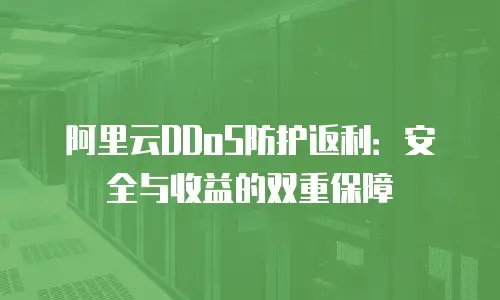 阿里云DDoS防护返利：安全与收益的双重保障