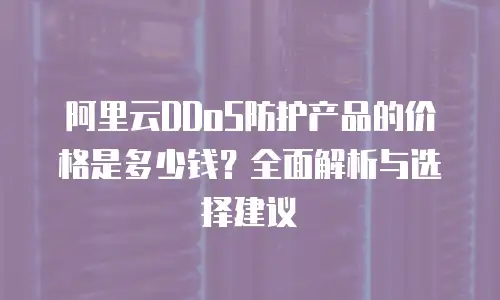 阿里云DDoS防护产品的价格是多少钱？全面解析与选择建议