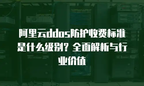 阿里云ddos防护收费标准是什么级别？全面解析与行业价值