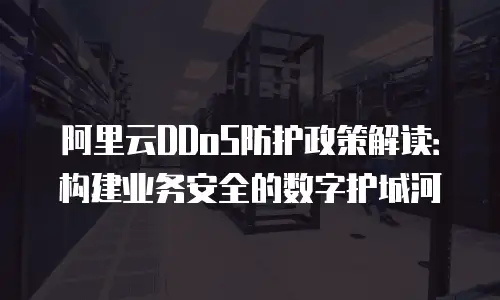 阿里云DDoS防护政策解读：构建业务安全的数字护城河