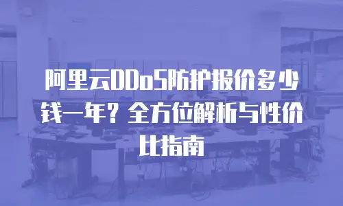 阿里云DDoS防护报价多少钱一年？全方位解析与性价比指南