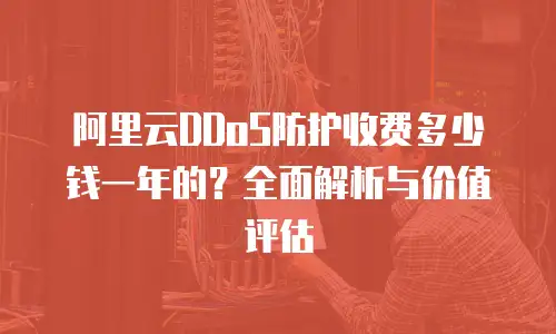 阿里云DDoS防护收费多少钱一年的？全面解析与价值评估