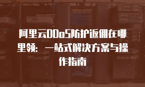 阿里云DDoS防护返佣在哪里领：一站式解决方案与操作指南