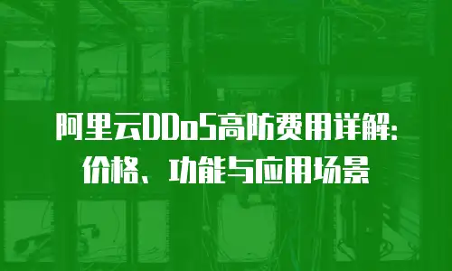 阿里云DDoS高防费用详解：价格、功能与应用场景