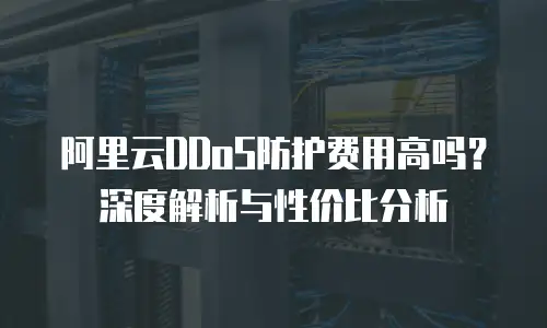 阿里云DDoS防护费用高吗？深度解析与性价比分析
