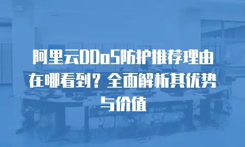 阿里云DDoS防护推荐理由在哪看到？全面解析其优势与价值