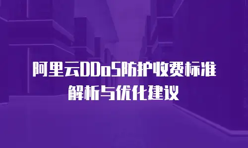阿里云DDoS防护收费标准解析与优化建议