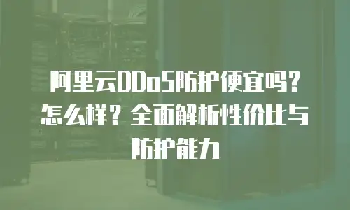 阿里云DDoS防护便宜吗？怎么样？全面解析性价比与防护能力