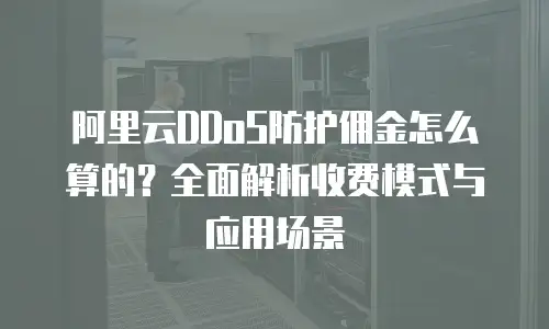 阿里云DDoS防护佣金怎么算的？全面解析收费模式与应用场景