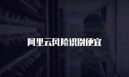 阿里云风险识别便宜