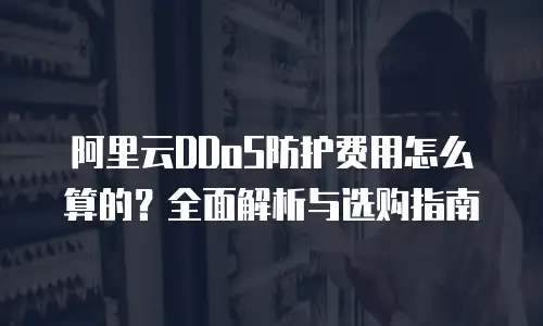阿里云DDoS防护费用怎么算的？全面解析与选购指南