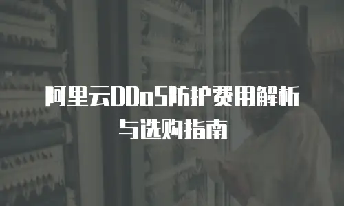 阿里云DDoS防护费用解析与选购指南