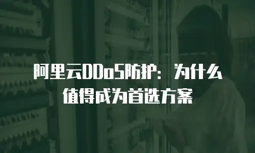 阿里云DDoS防护：为什么值得成为首选方案