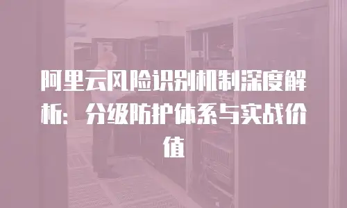 阿里云风险识别机制深度解析：分级防护体系与实战价值