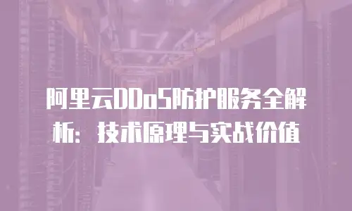 阿里云DDoS防护服务全解析：技术原理与实战价值
