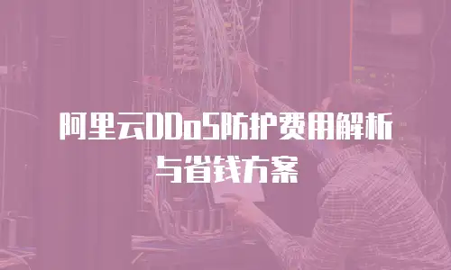阿里云DDoS防护费用解析与省钱方案