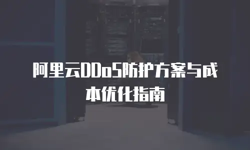阿里云DDoS防护方案与成本优化指南