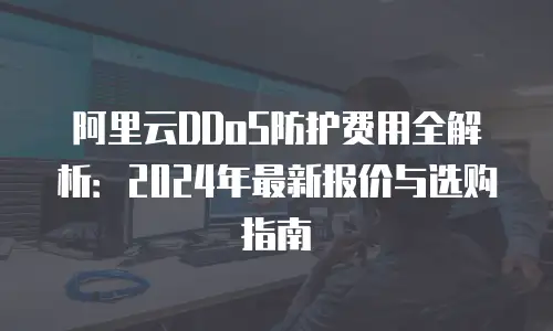 阿里云DDoS防护费用全解析：2024年最新报价与选购指南