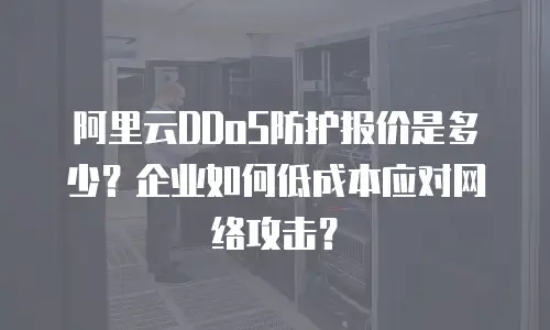 阿里云DDoS防护报价是多少？企业如何低成本应对网络攻击？