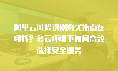 阿里云风险识别购买指南在哪找？多云环境下如何高效选择安全服务