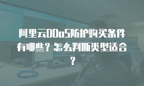 阿里云DDoS防护购买条件有哪些？怎么判断类型适合？