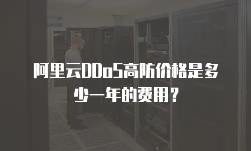 阿里云DDoS高防价格是多少一年的费用？