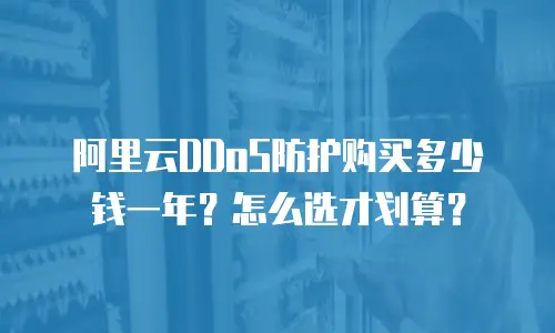 阿里云DDoS防护购买多少钱一年？怎么选才划算？