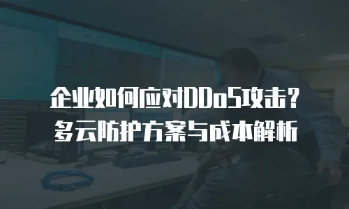 企业如何应对DDoS攻击？多云防护方案与成本解析