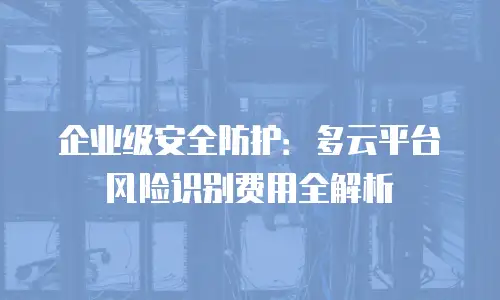 企业级安全防护：多云平台风险识别费用全解析
