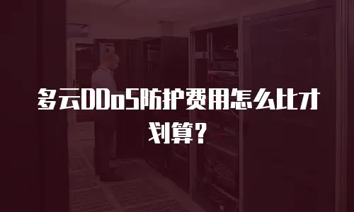 多云DDoS防护费用怎么比才划算？