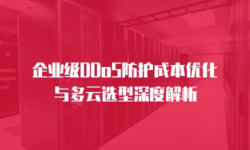 企业级DDoS防护成本优化与多云选型深度解析