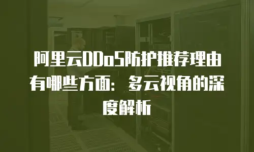 阿里云DDoS防护推荐理由有哪些方面：多云视角的深度解析