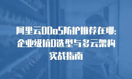 阿里云DDoS防护推荐在哪：企业级抗D选型与多云架构实战指南