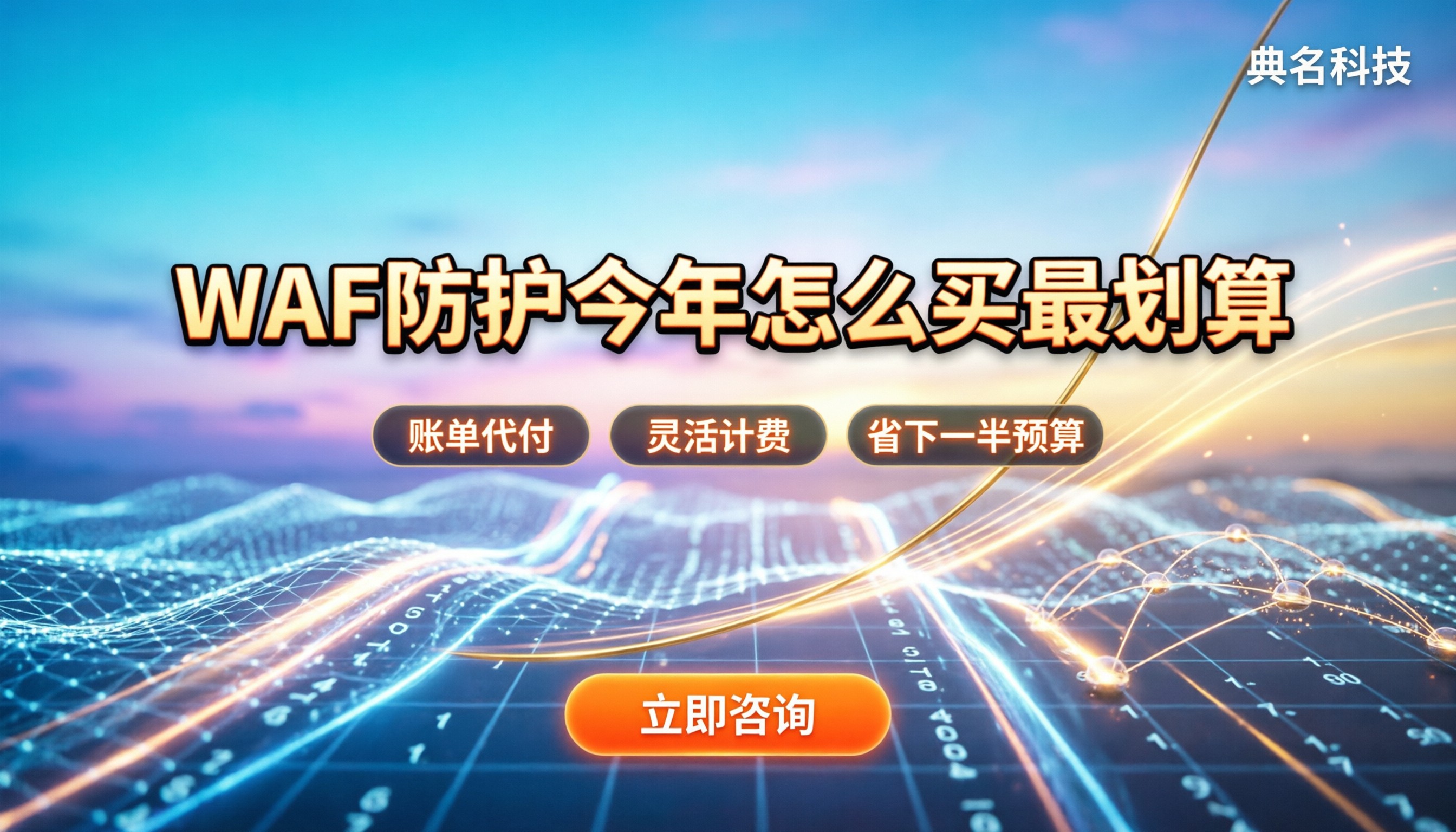 web应用防火墙waf费用：今年怎么买最划算？
