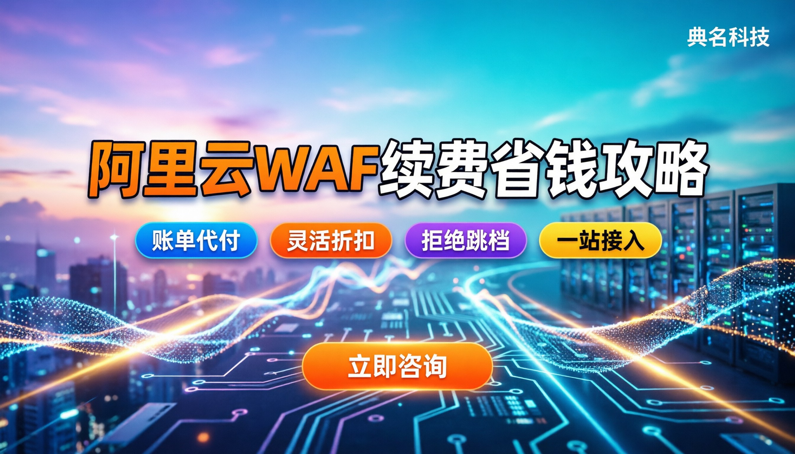 阿里云WAF续费价格:今年怎么买更省钱?