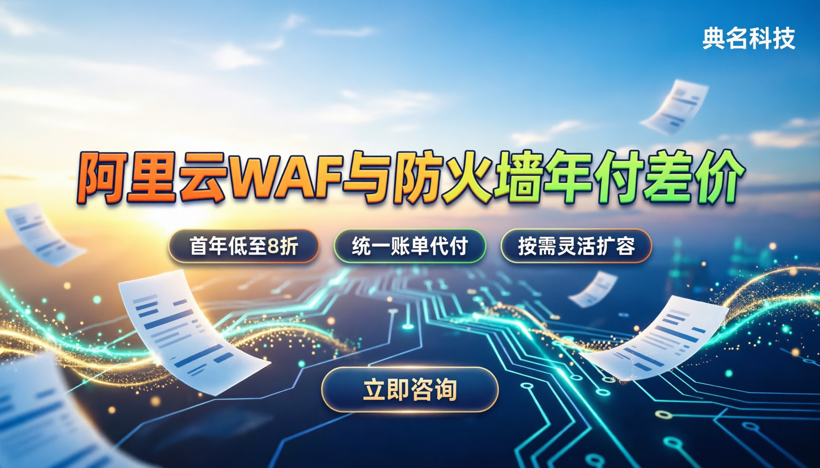 阿里云WAF和云防火墙价格区别:年付到底差多少?