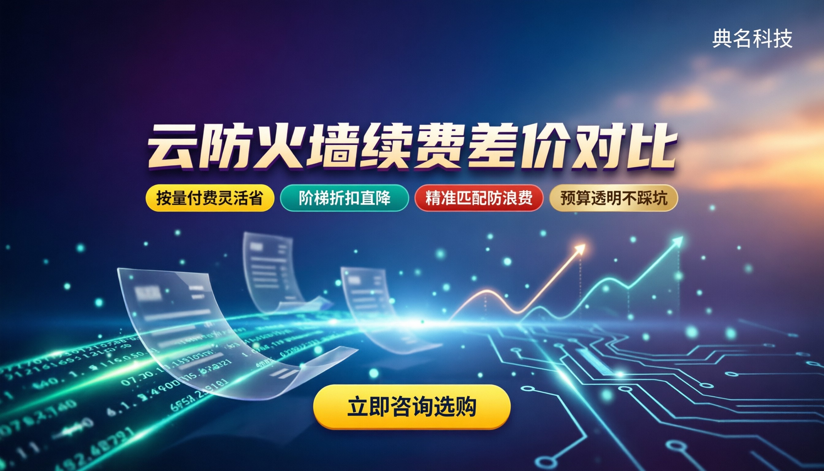 阿里云云防火墙续费价格:年付月付差多少