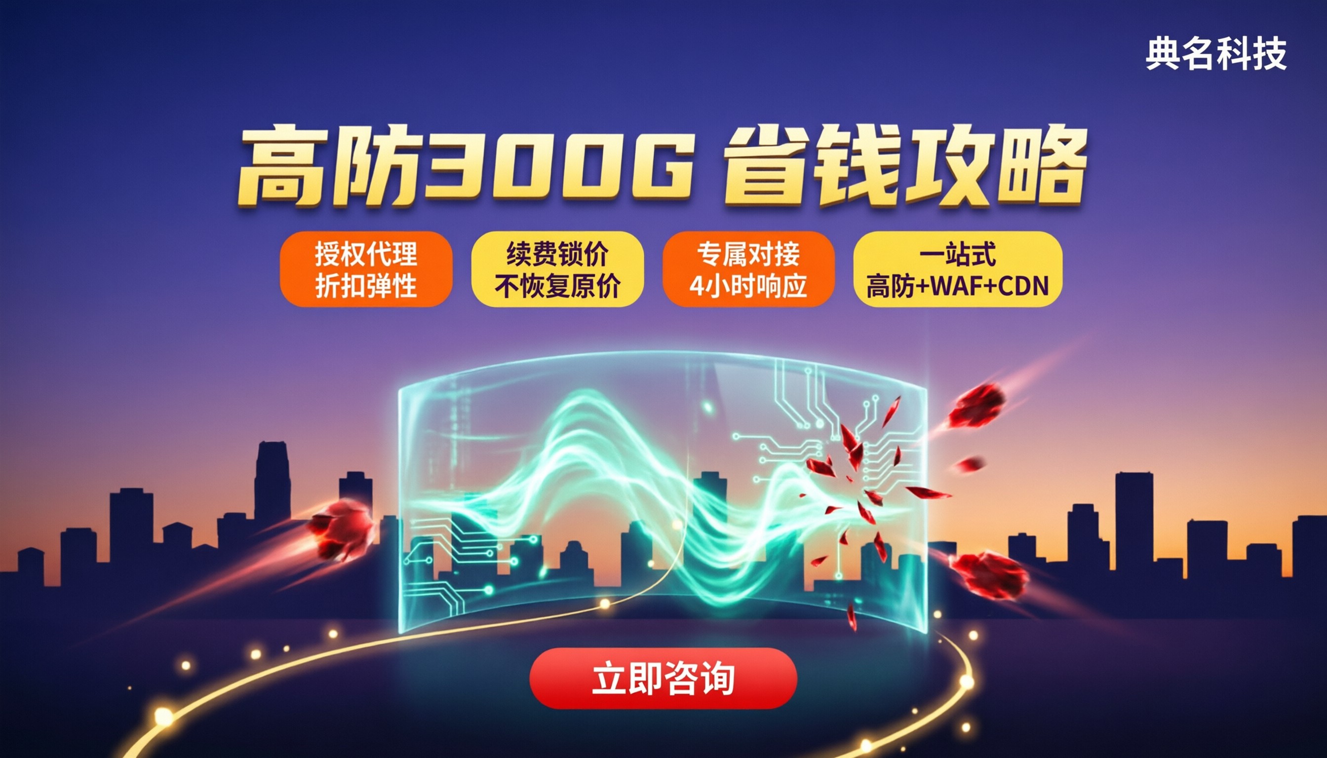 阿里云DDoS高防300Gbps套餐价格:怎么选更省