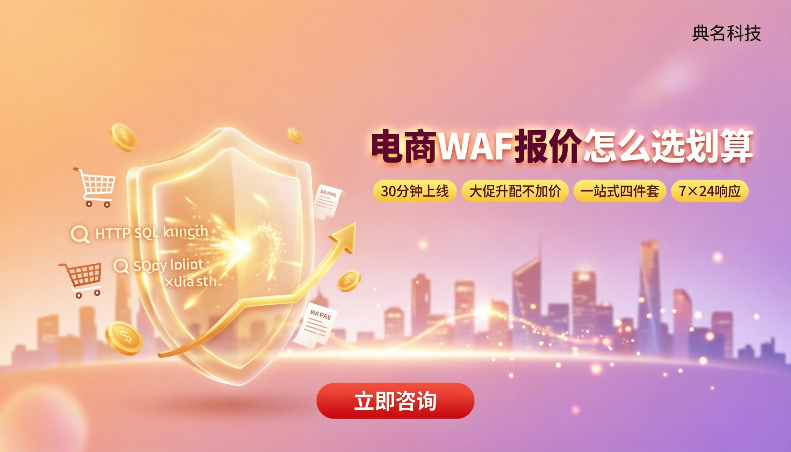 电商web应用防火墙报价:怎么选划算
