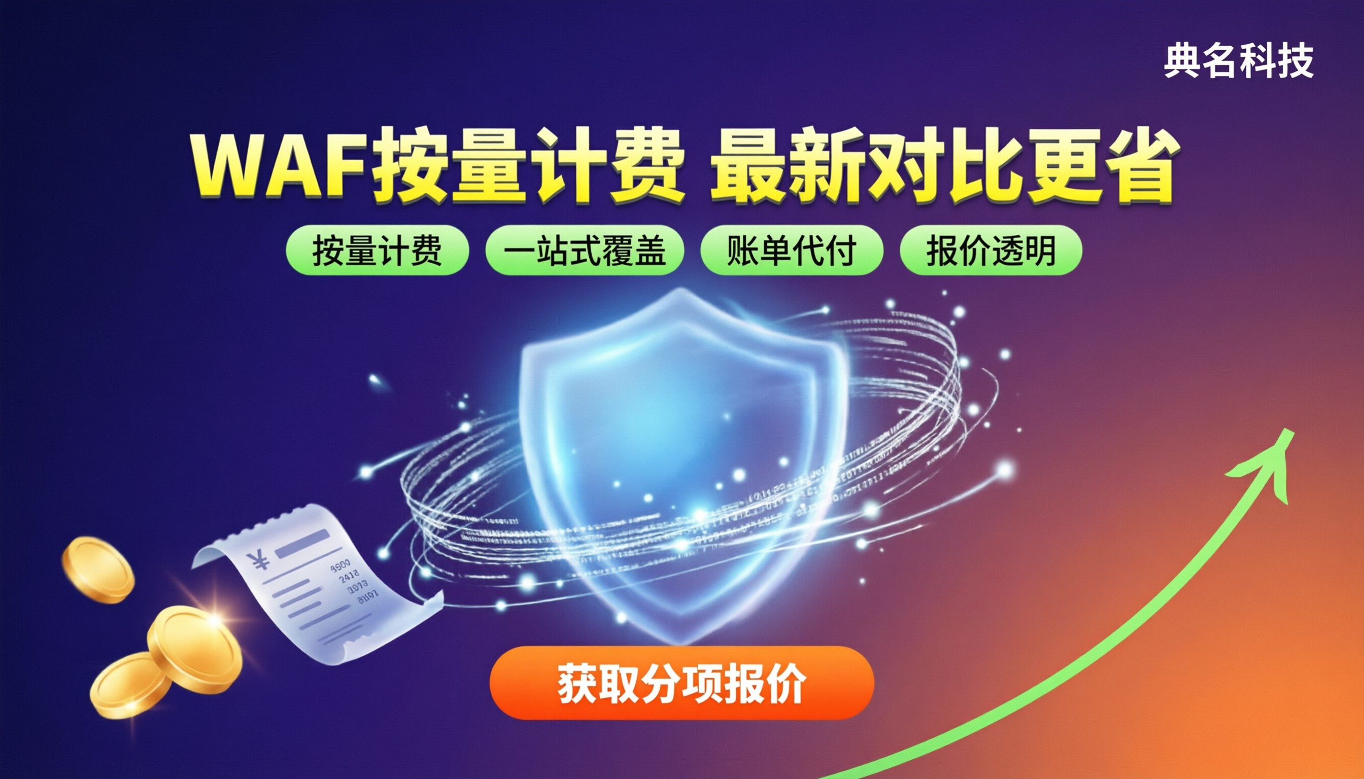 web应用防火墙按量计费怎么选:最新对比更省