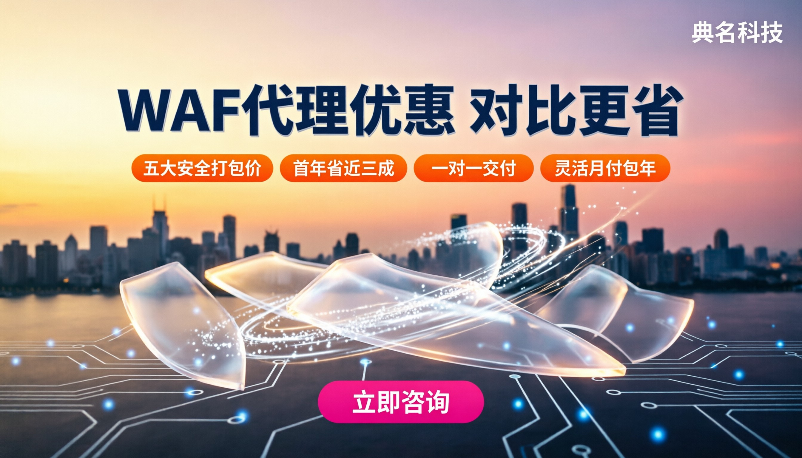 WAF防火墙代理优惠:对比后怎么选更省