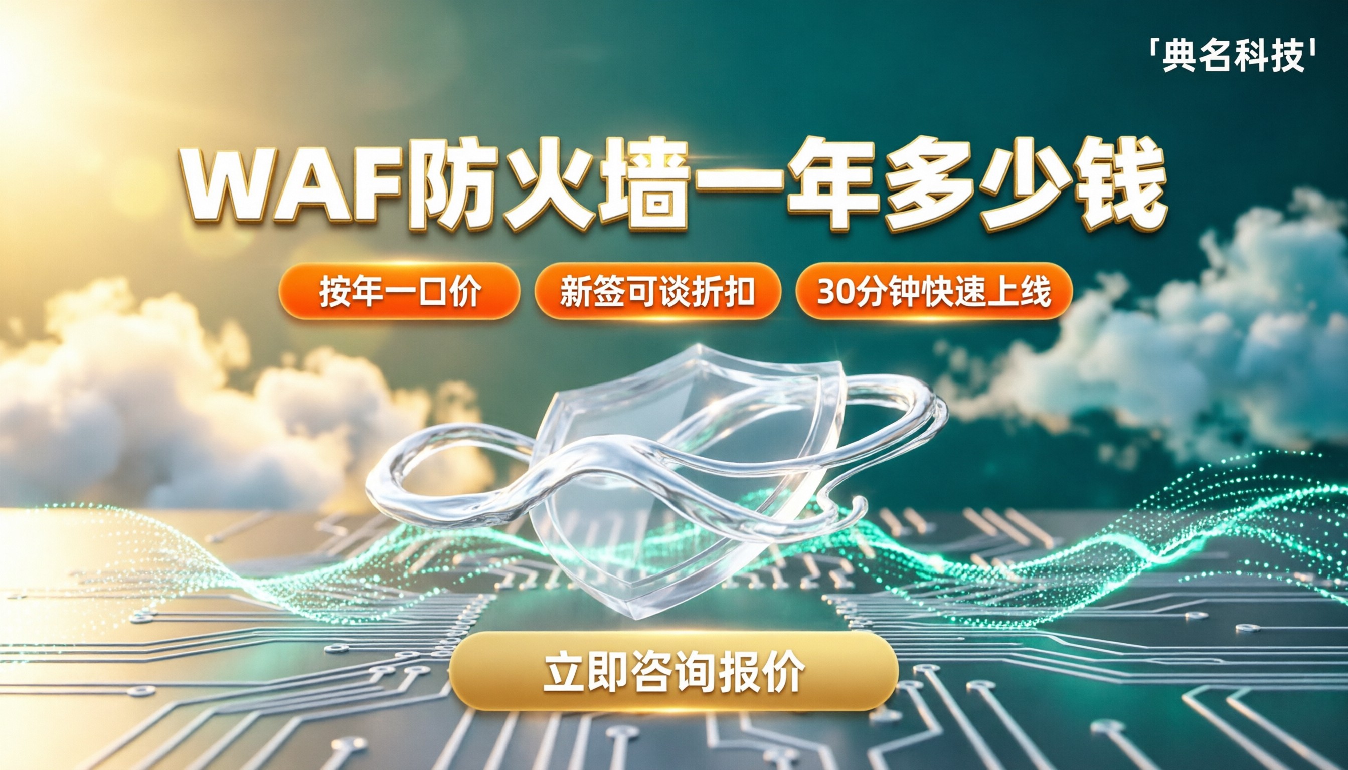 WAF防火墙一年多少钱：最新报价与对比